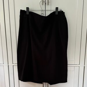 Old Navy Black Stretch Pencil Skirt